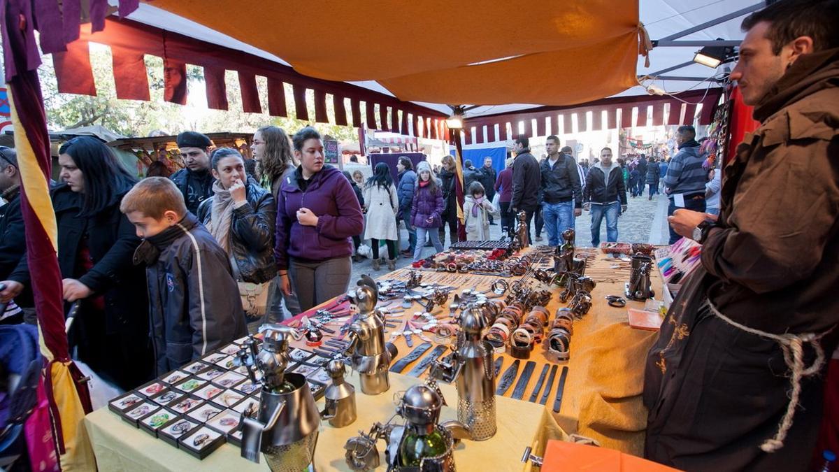 Imagen de archivo del Mercado Medieval de Viladecans, que se celebra el último fin de semana de noviembre.