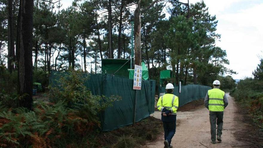 La zona donde se realizaron los últimos sondeos mineros.