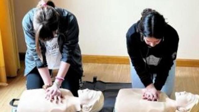 Una de las actividades realizadas en el colegio. | E. P.