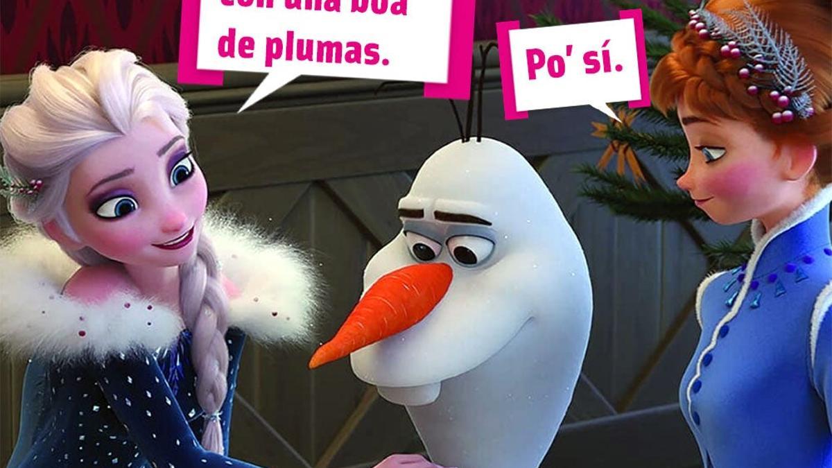 Helada te vas a quedar con la primera imagen de Frozen 2