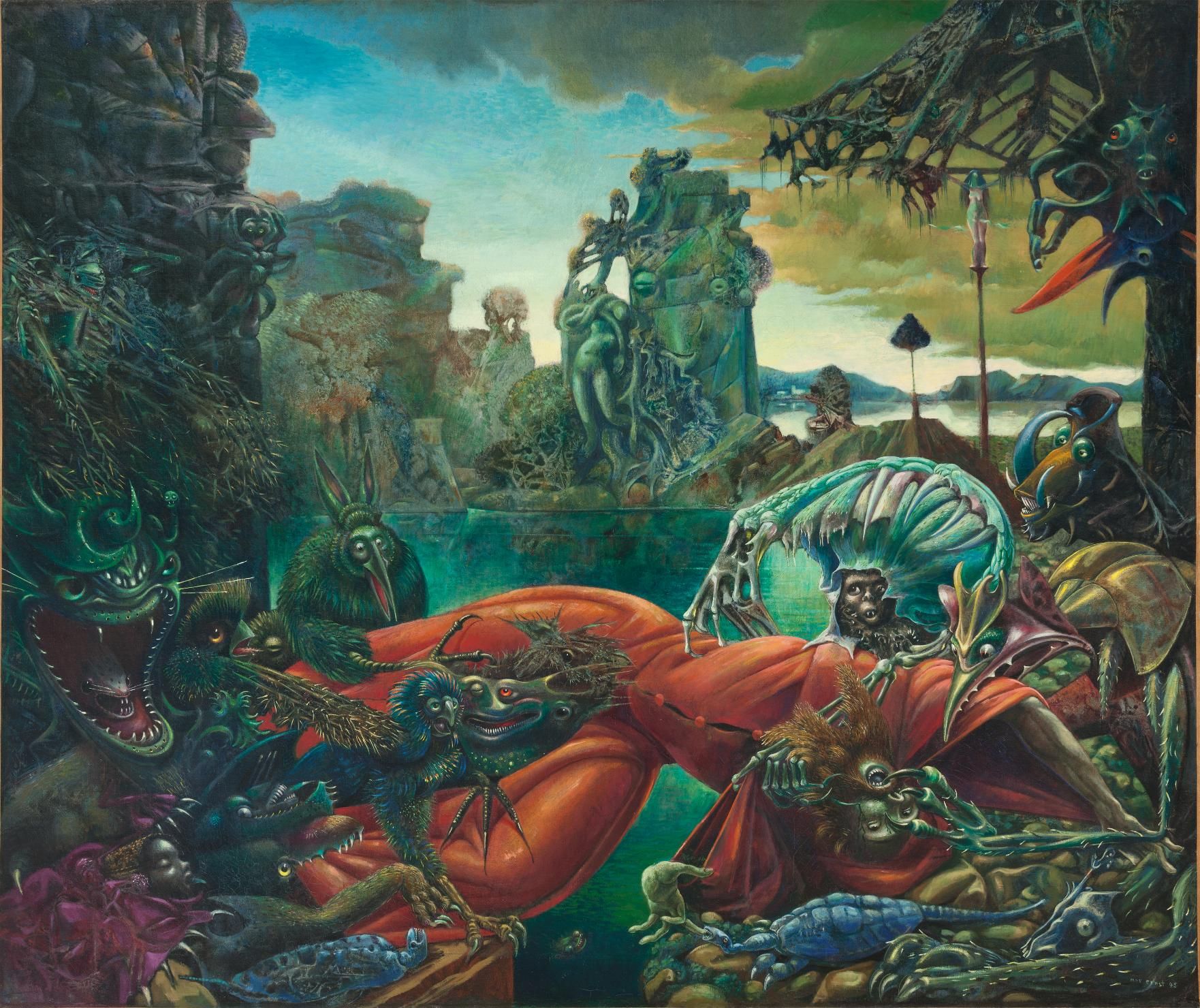 «The Temptation of St. Anthony», 1945