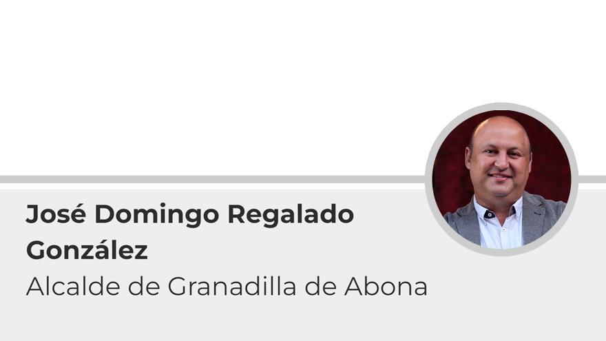 José Domingo Regalado González, Alcalde de Granadilla de Abona