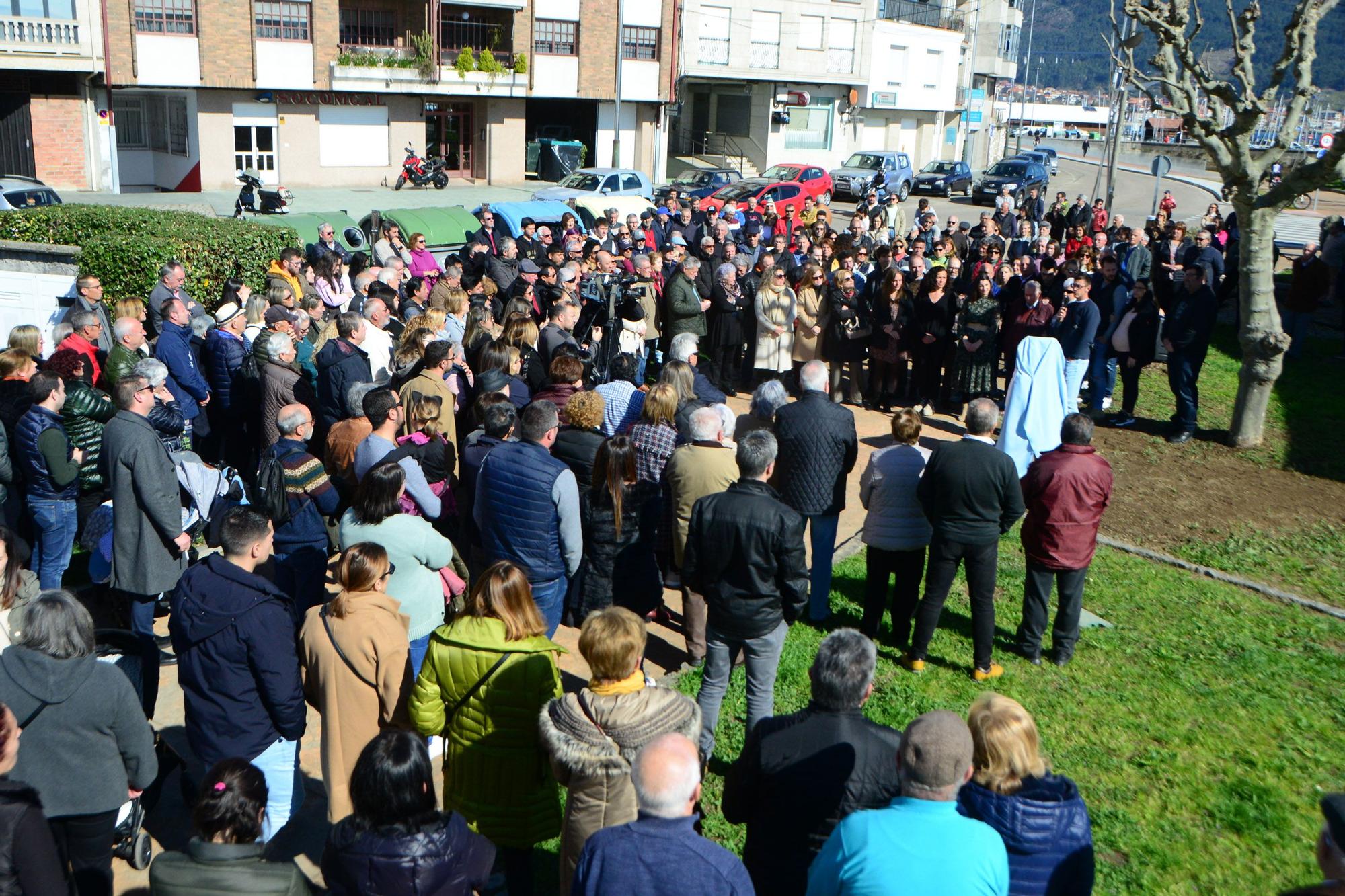 Homenaje a los 21 fallecidos del Villa de Pitanxo en Moaña