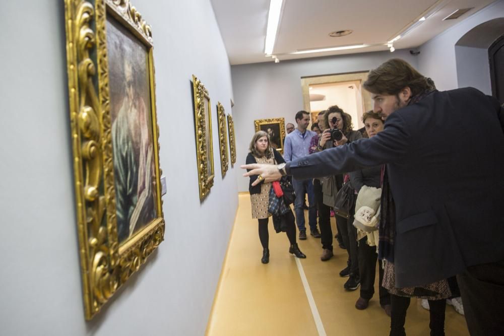 Visita guiada de Albert Serra por el Museo de Bellas Artes de Asturias