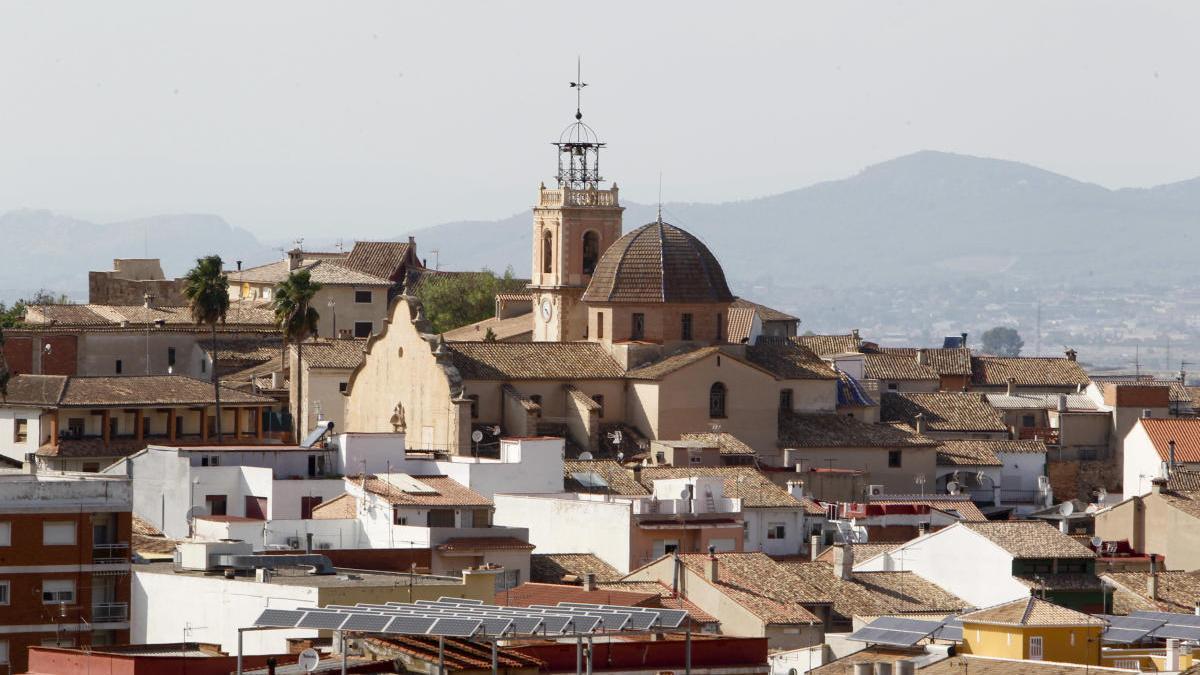 Vista panorámica de Castelló de Rugat