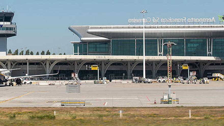 Una imagen del aeropuerto de Oporto.