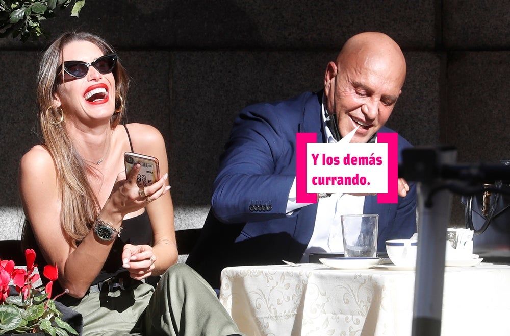 Marta López Álamo y Kiko Matamoros