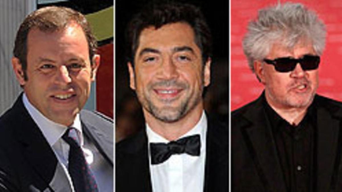 Rosell, Bardem y Almodóvar, tres de los firmantes en apoyo al programa Erasmus.