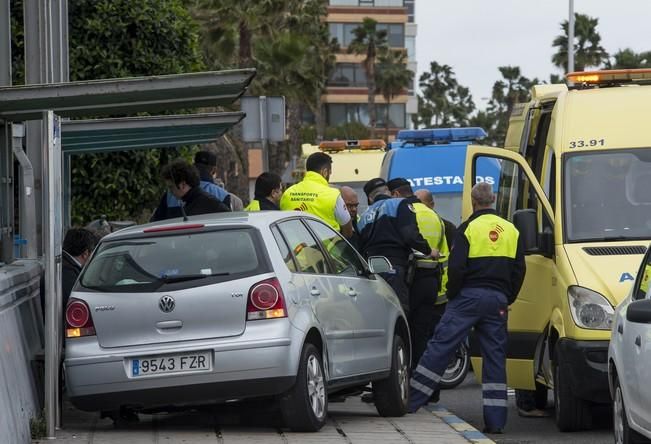 Accidente en la Avd Maritima a la altura de la ...