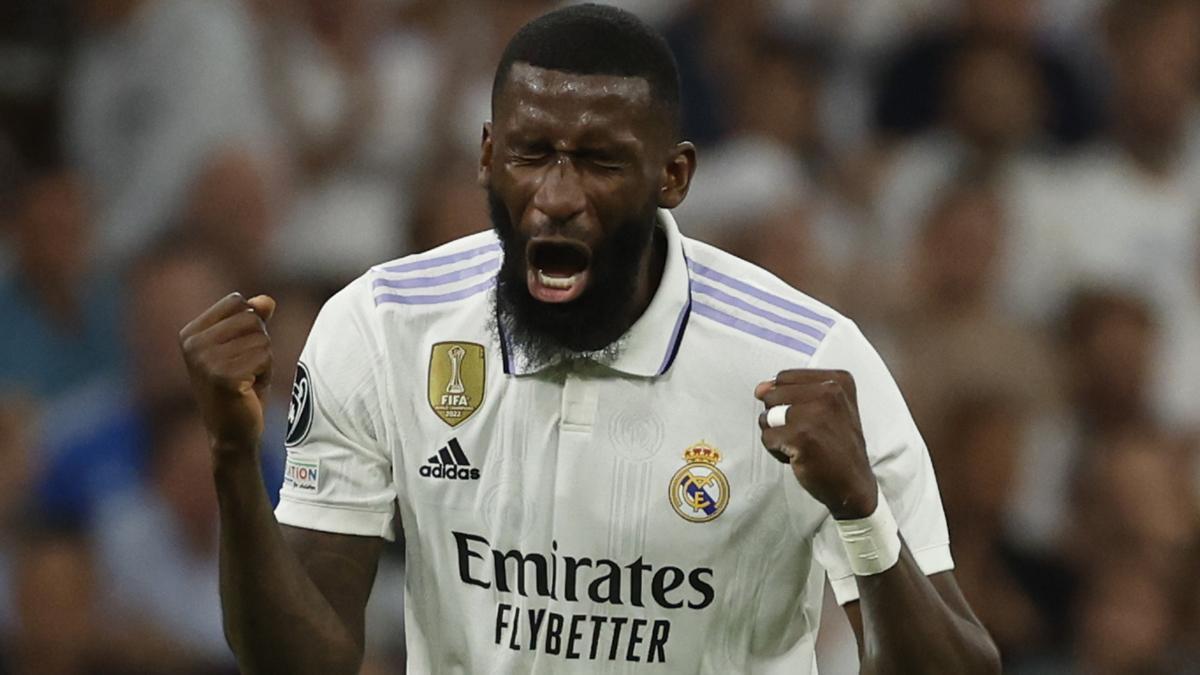 Rudiger ha sido el defensa más regular del Real Madrid