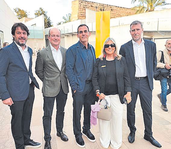 Iago Gibert,Victor Xampeny, Tomás Toruella, Paula Fuster y David Barro.