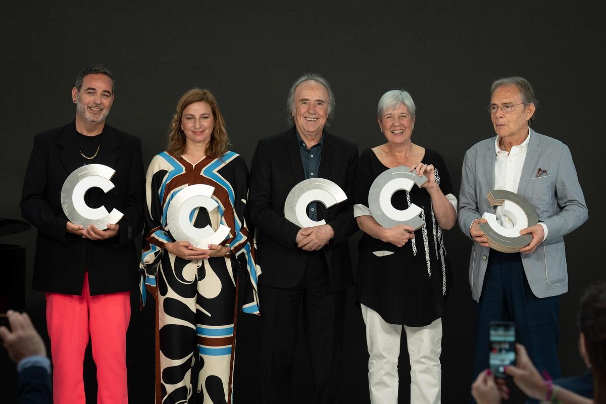 foto de familia de los Premis Nacionals de Cultura 2023.