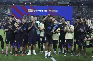 Flick mantiene afinado a un Barça empoderado