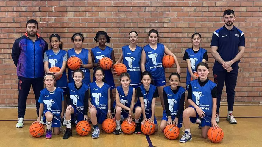 La generación Benjamín del Programa de Tecnificación entrena a buen ritmo