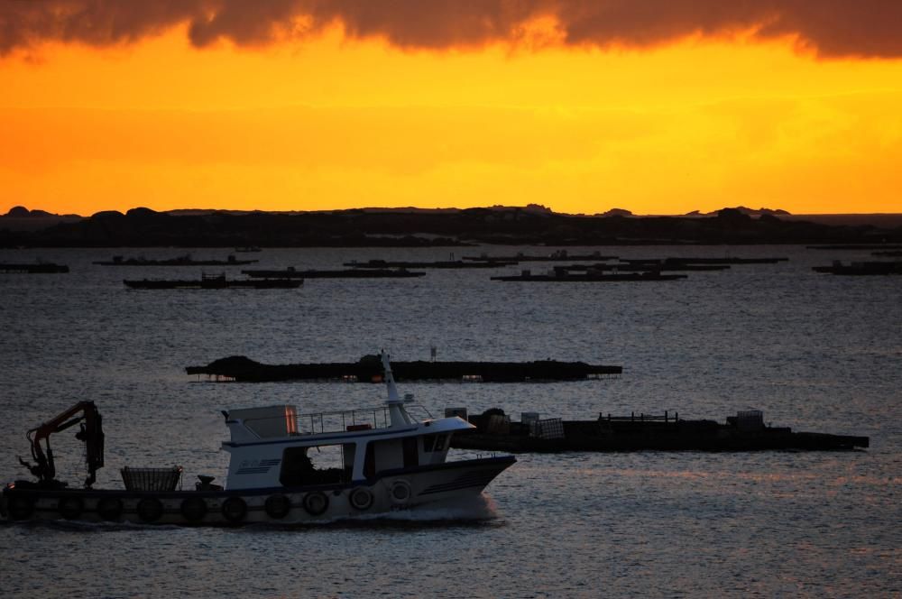 El sol se pone... por Galicia