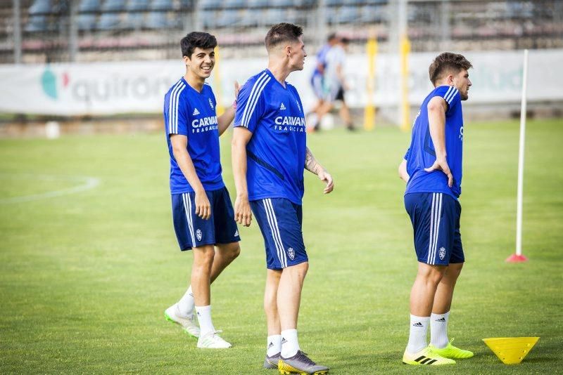 Entrenamiento del Real Zaragoza del 24 de julio