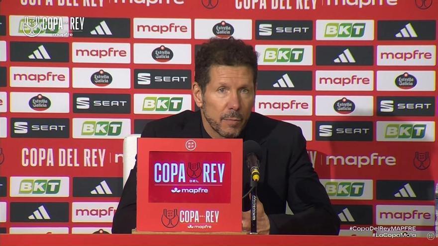 Simeone sobre Ademola Lookman. “Sus características hablan por sí solas. Es diferente a todos los que tenemos”,