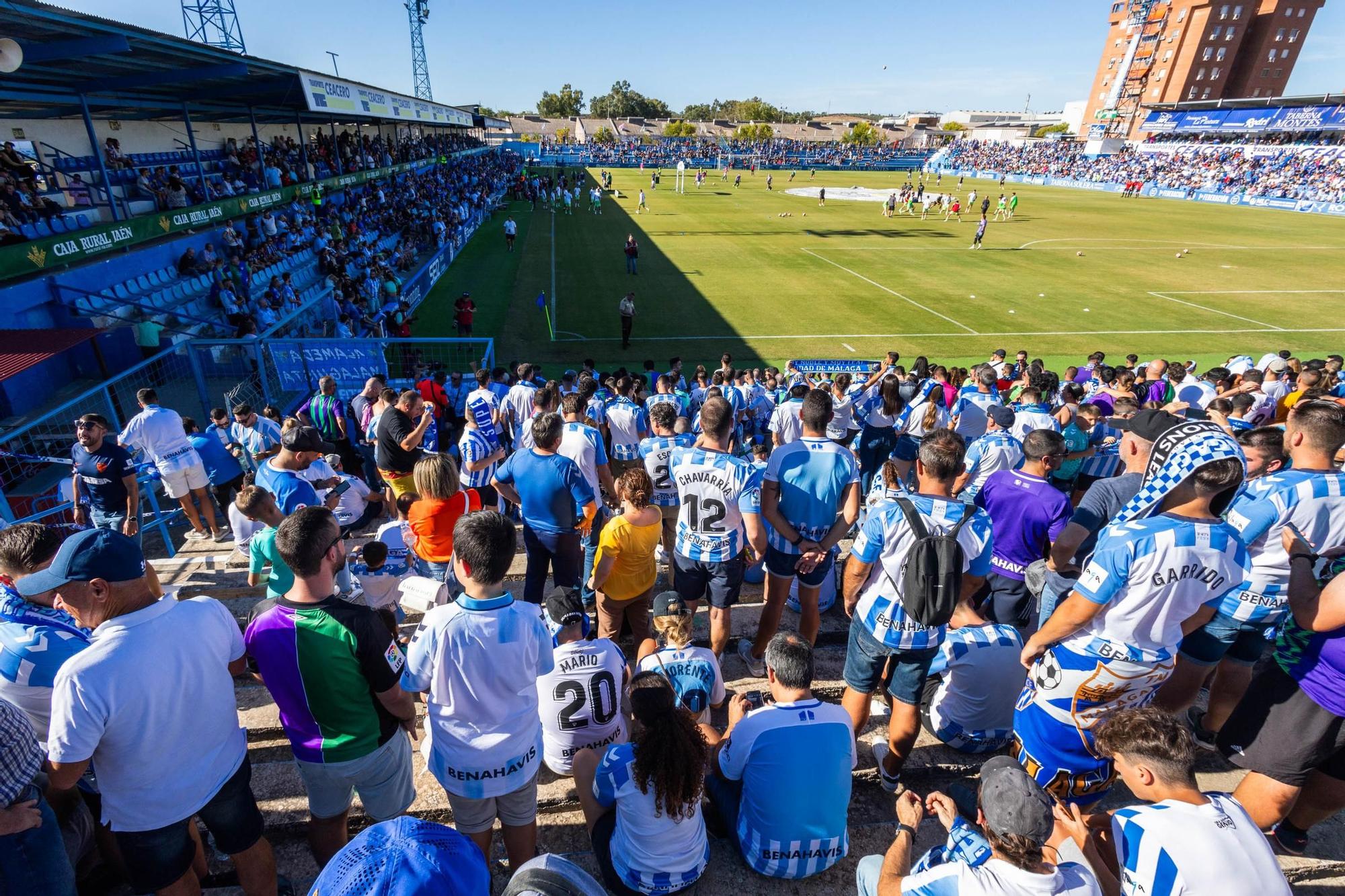 El Deportivo Linares - Málaga CF, en imágenes