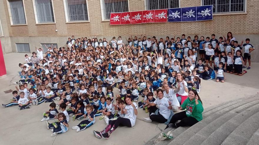 Los estudiantes del Colegio Pompiliano de Zaragoza corren por una buena causa