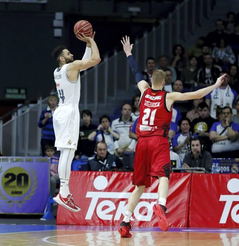 Las imágenes que nos ha dejado la derrota del CAI Zaragoza frente al Real Madrid (96-84)