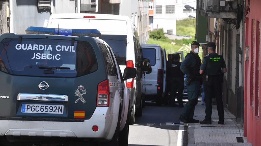 Operación policial contra el tráfico de drogas en Meicende