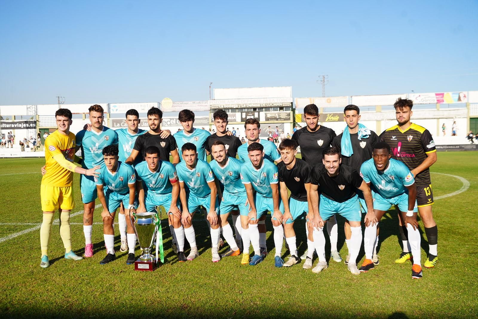 CD Pozoblanco-Salerm Puente Genil: el derbi provincial de Tercera RFEF, en imágenes