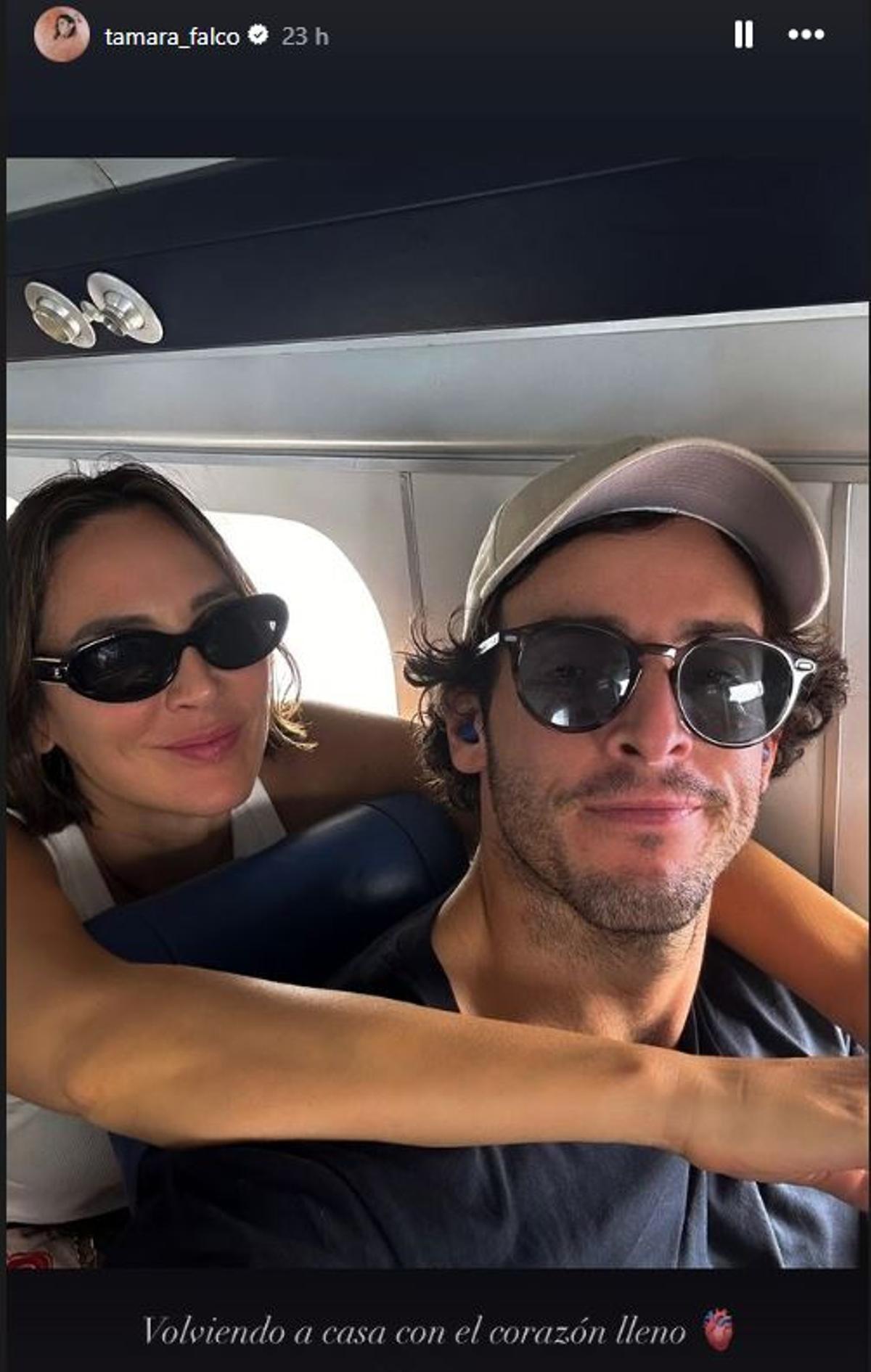 Tamara Falcó e Íñigo Onieva, de vuelta de sus vacaciones en agosto.