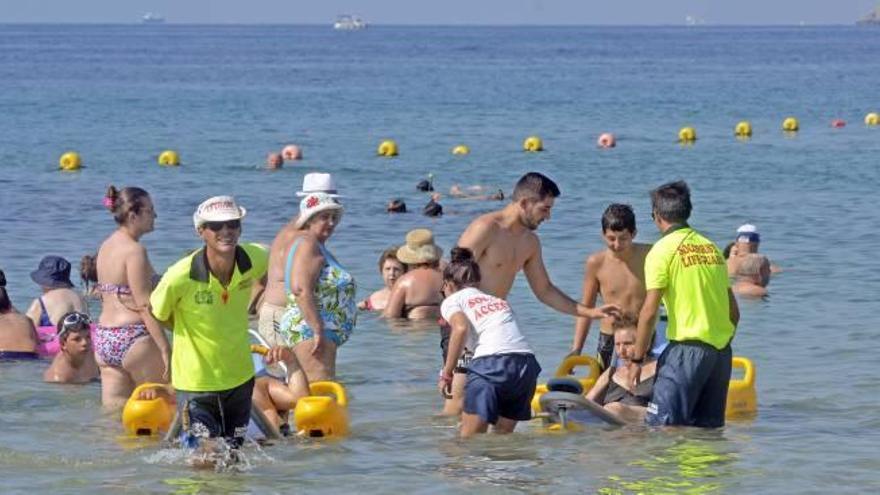 Benidorm, mar sin barreras