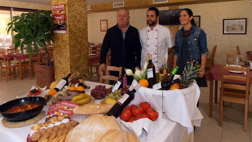 Presentación del evento gastronómico.