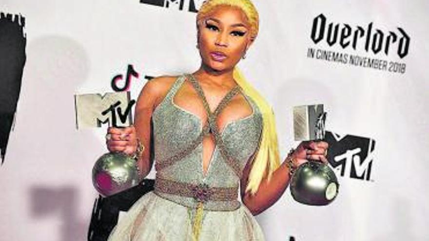 La cantante Nicki Minaj.