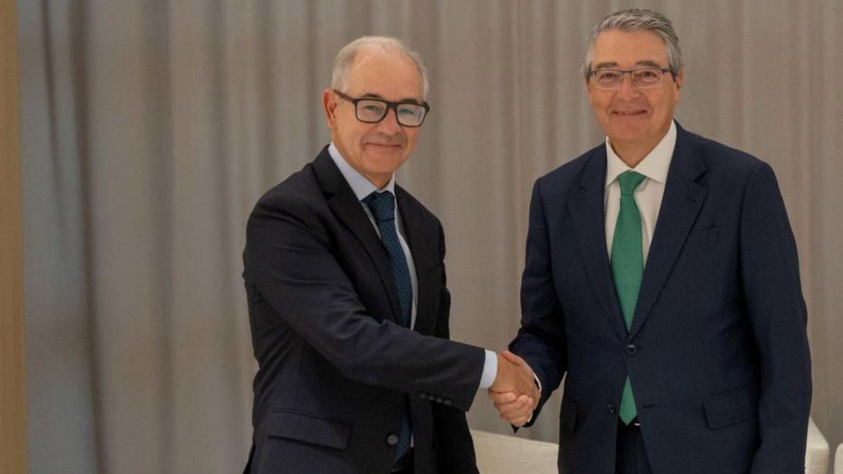 Isidro Rubiales y Francisco Salado.