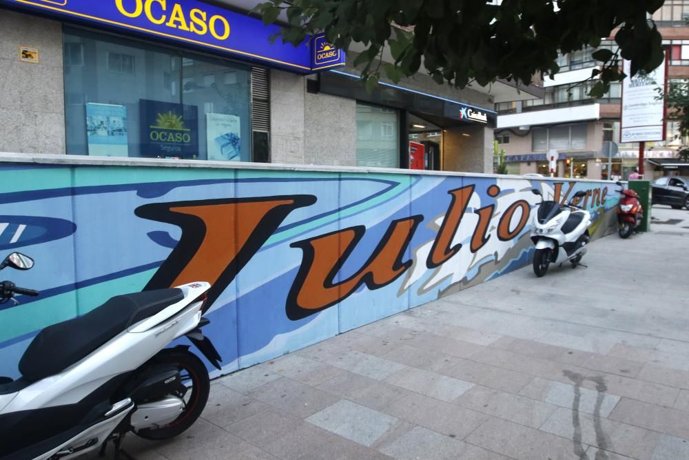 Así lucen los nuevos murales urbanos de Vigo