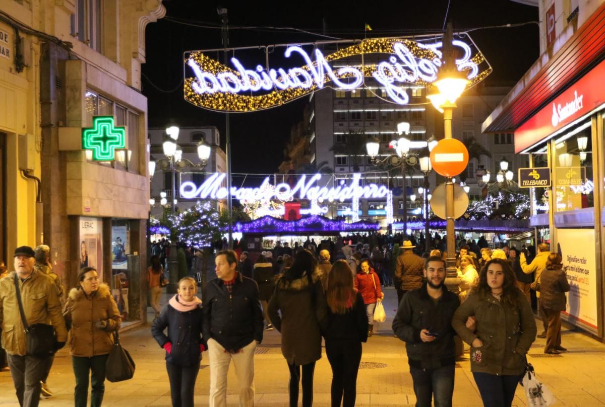 La ciudad se ilumina de Navidad