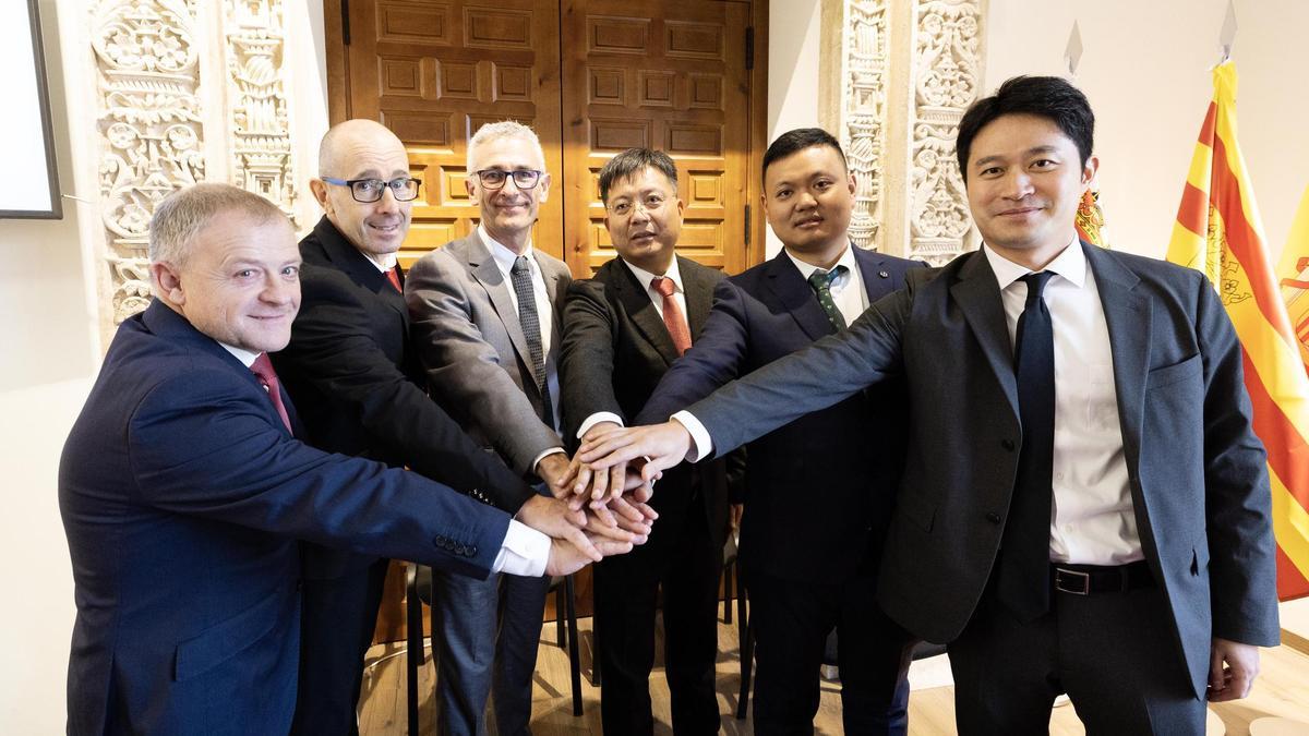 Presentación de Lieder Automotive en Borja, hace unas semanas.