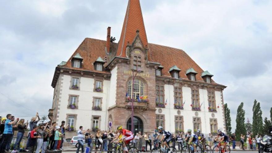 La octava etapa del Tour de Francia, en imágenes