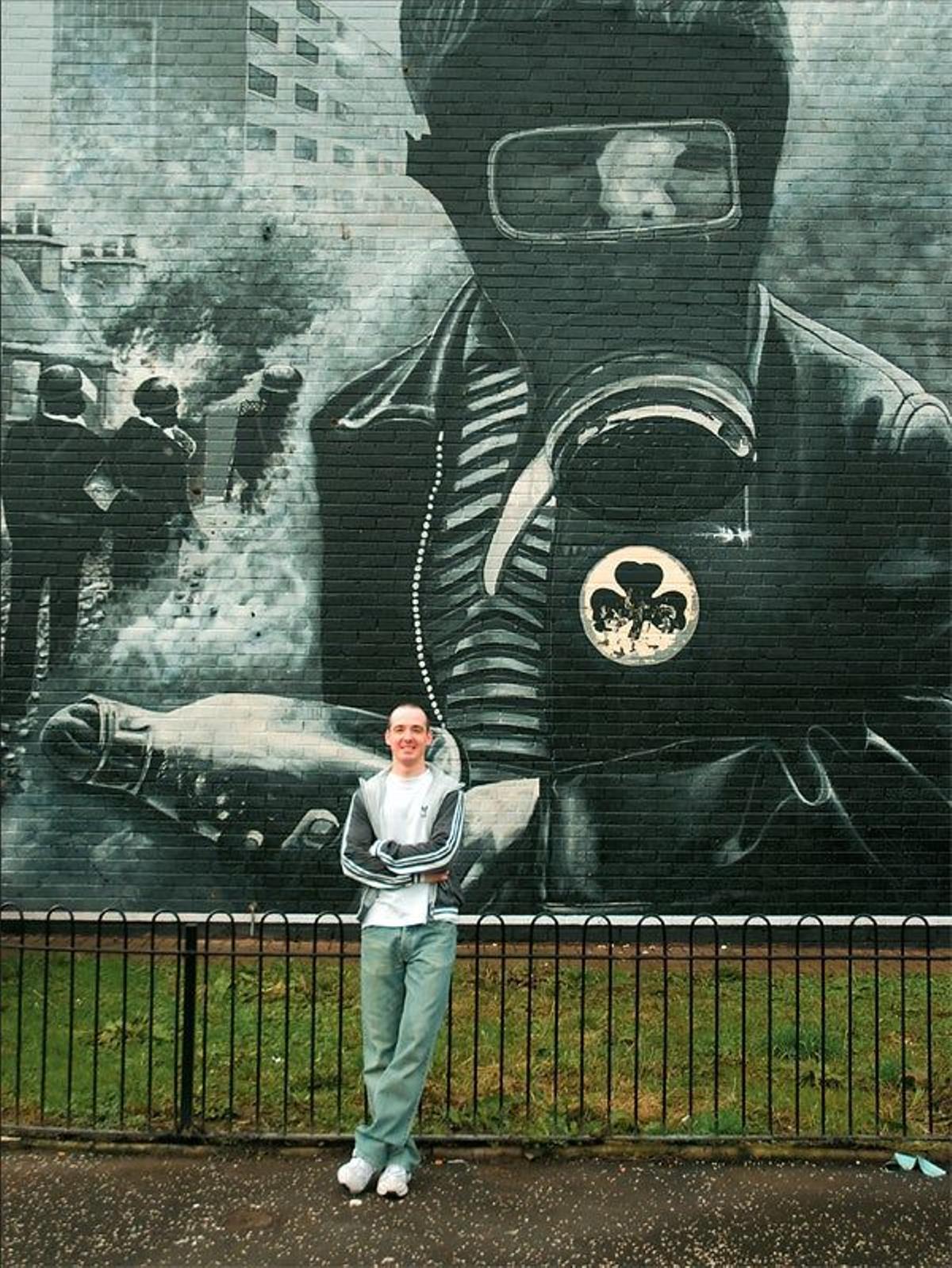 Los Murales de Rossville Street en Derry, plasman algunos de los turbulentos episodios que enfrentar