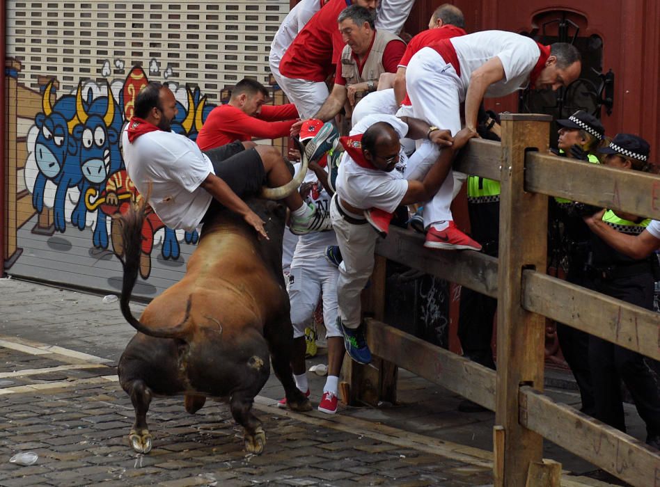 Segundo encierro de los Sanfermines 2016