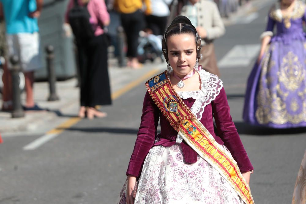 Homenaje a la Senyera de la agrupación de Fallas del Marítim