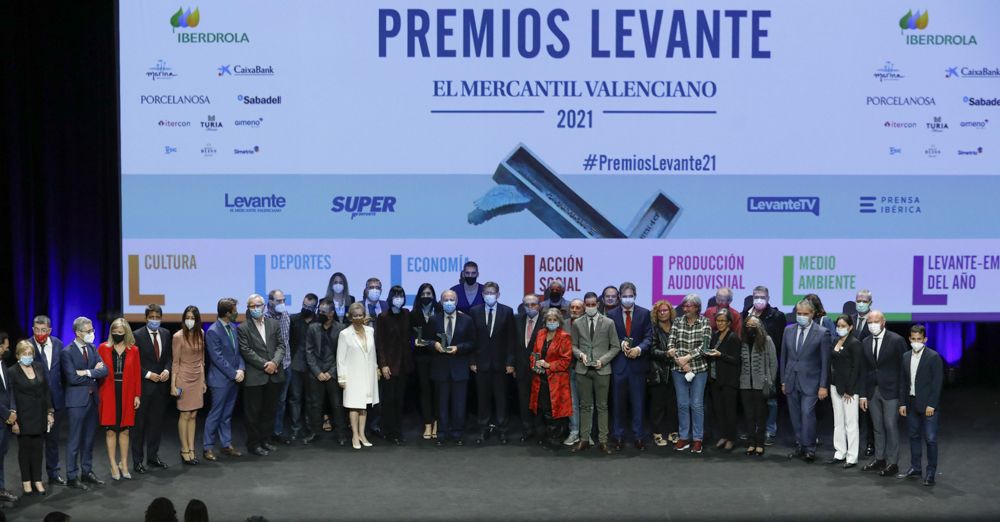 Gala de entrega de los Premios Levante-EMV 2021