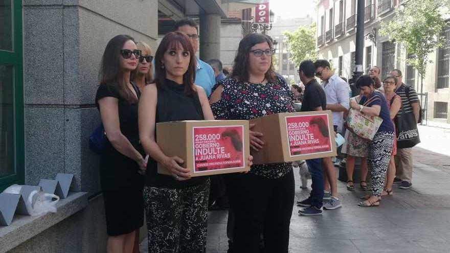 Reunidas 258.000 firmas para el indulto de Rivas