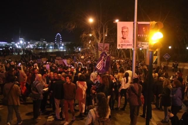 Manifestaciones por el 8M en Málaga