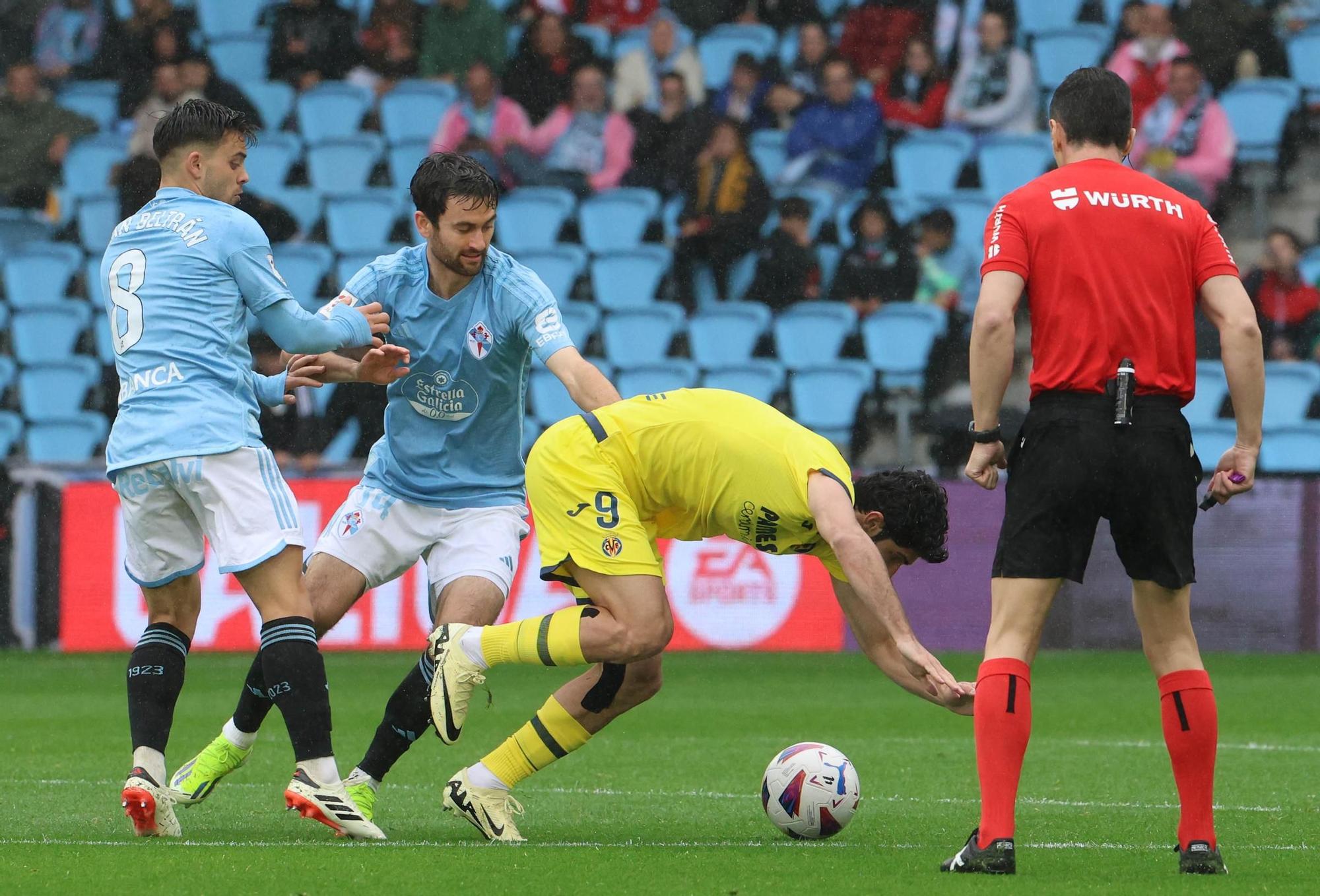 El Celta-Villarreal, en imágenes