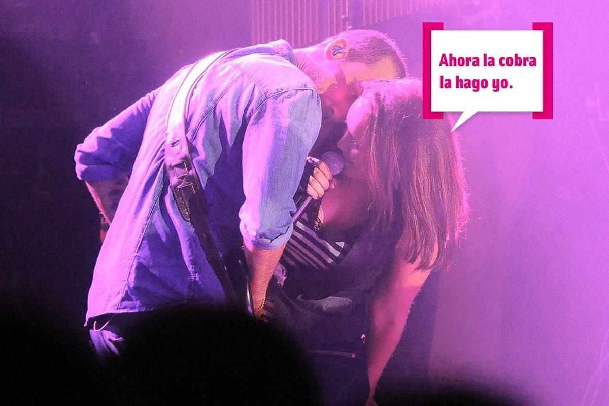 Chenoa y su novio con bocadillo: "Ahora la cobra la hago yo"
