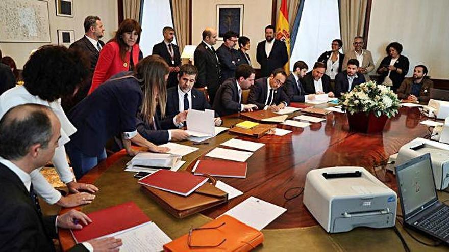 Els presos tramiten el seu registre com a diputats al Congrés