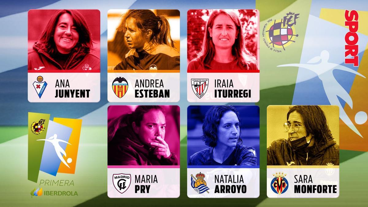 Las entrenadoras de la Primera Iberdrola que hacen historia en el fútbol femenino