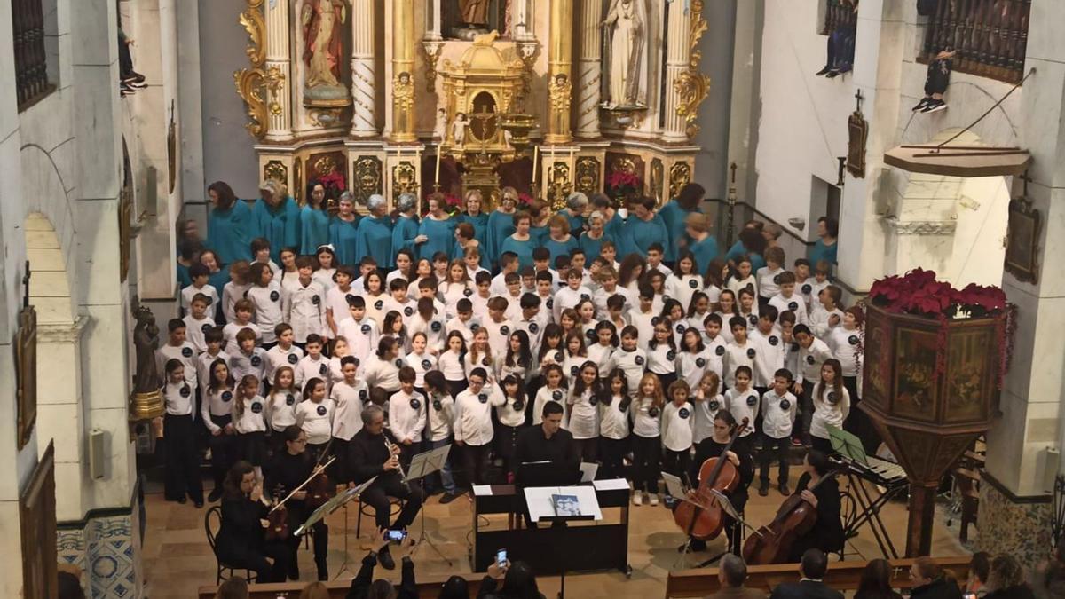 Un concierto de los coros de l’Urgell y Sant Josep. | COR DE SANT JOSEP