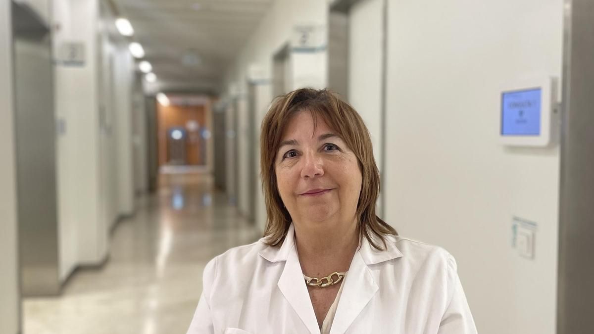 Doctora Auxiliadora Caballero García, coordinadora del Servicio de Urgencias del Hospital Quirónsalud Infanta Luisa