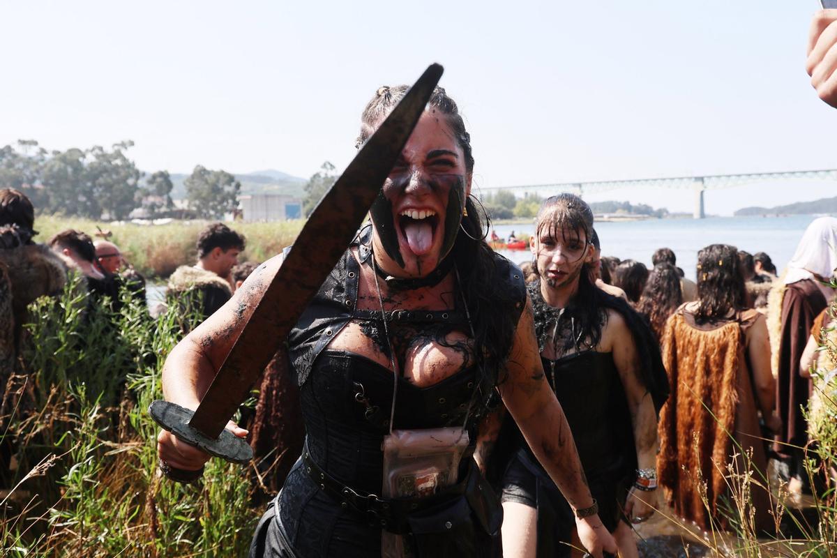 La batalla librada hoy en las Torres de Oeste (Catoira) con motivo del día grande de la Romería Vikinga 2025. La batalla librada hoy en las Torres de Oeste (Catoira) con motivo del día grande de la Romería Vikinga 2025.