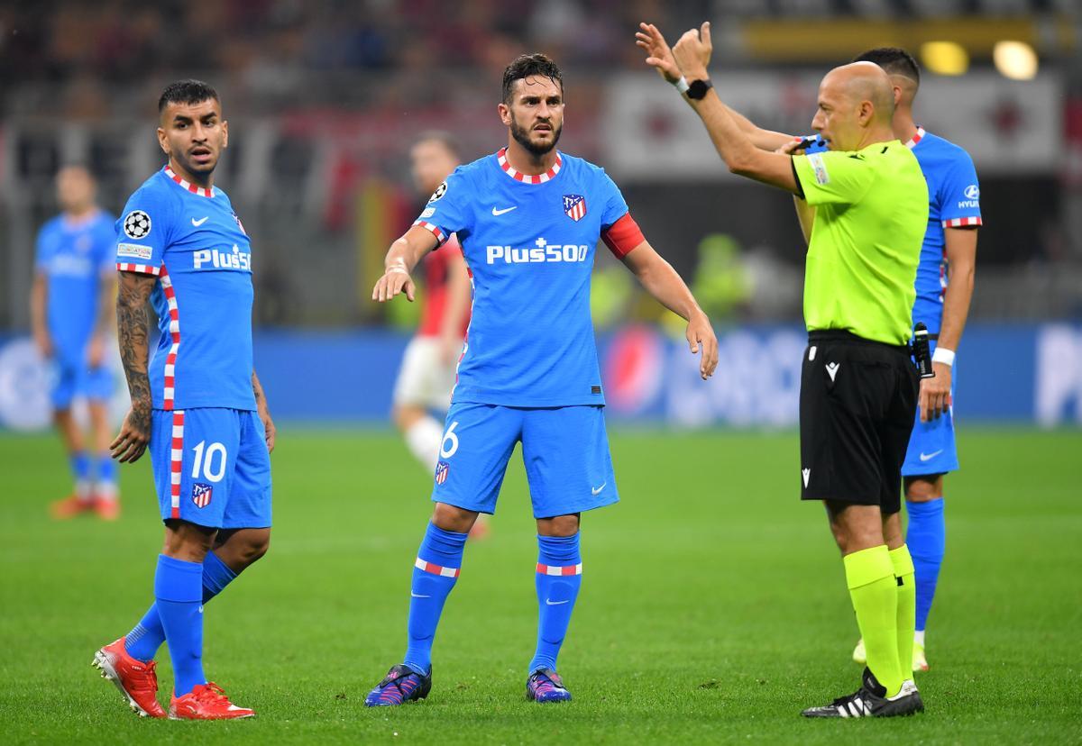 Liga de Campeones: Milan - Atlético de Madrid
