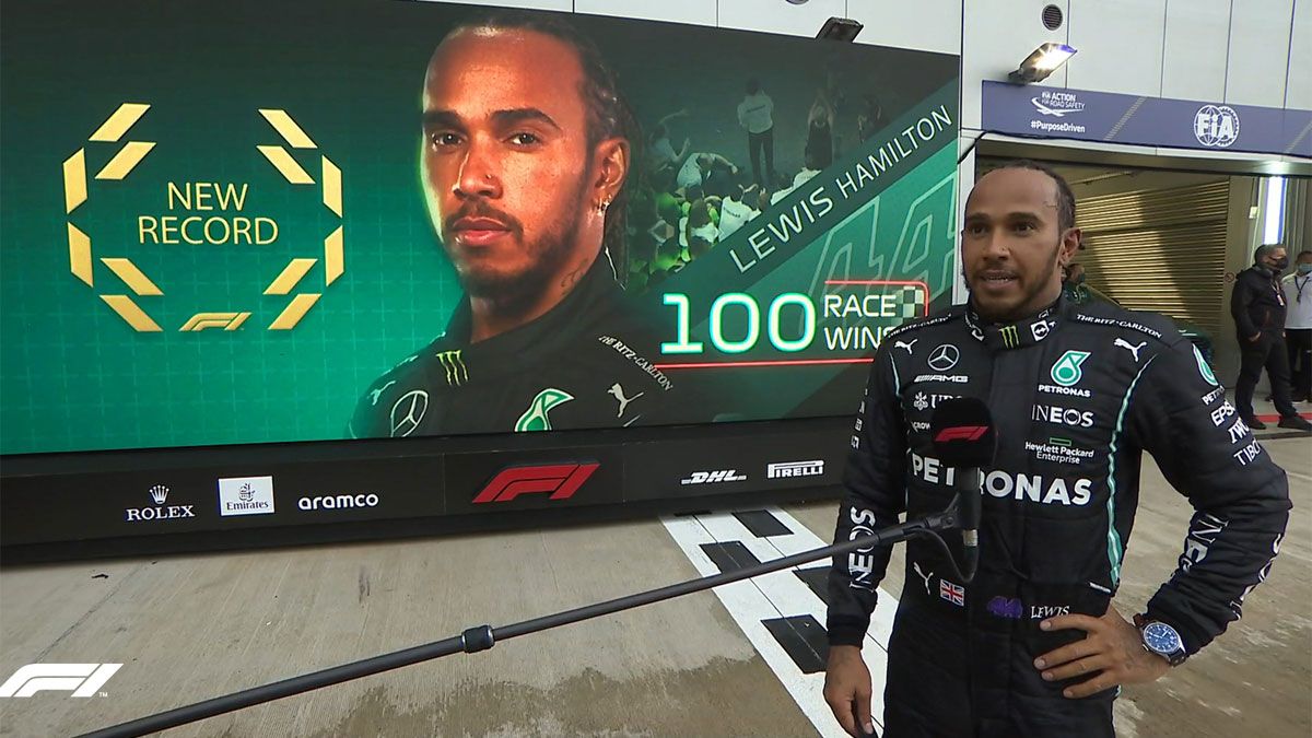 Hamilton, histórico en el GP de Rusia